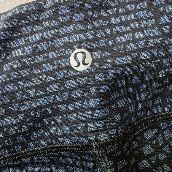Lululemon Pace Rival Cropped Leggings Size 6 - Picture 3 of 4